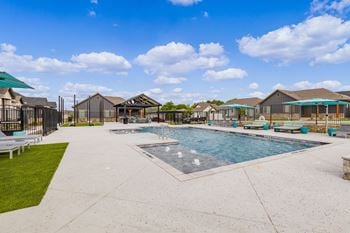 Resort style pool